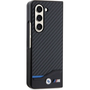 Kup Etui BMW BMHCZFD522NBCK Samsung Galaxy Z Fold5 Leather Carbon fekete/black - BMW524 - {ean13} - Sklep Home Screen