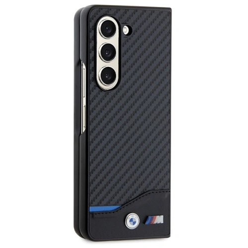 Kup Etui BMW BMHCZFD522NBCK Samsung Galaxy Z Fold5 Leather Carbon czarny/black - BMW524 - {ean13} - Sklep Home Screen