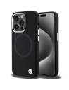 BMW Apple Carcasă BMHMP15LSILBK2 iPhone 15 Pro Signature Liquid Silicone MagSafe negru/negru