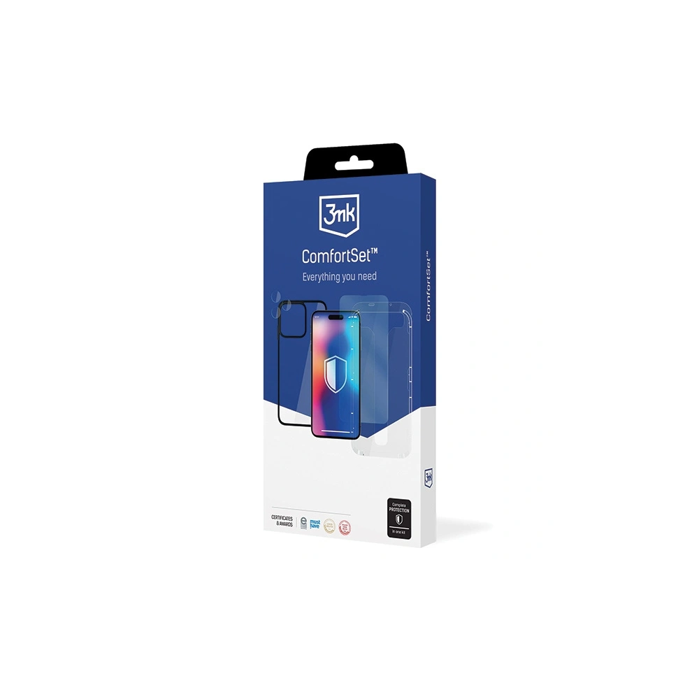 Zestaw akcesoriów ochronnych 3MK Comfort Set 4in1 Apple iPhone 15 Pro Max