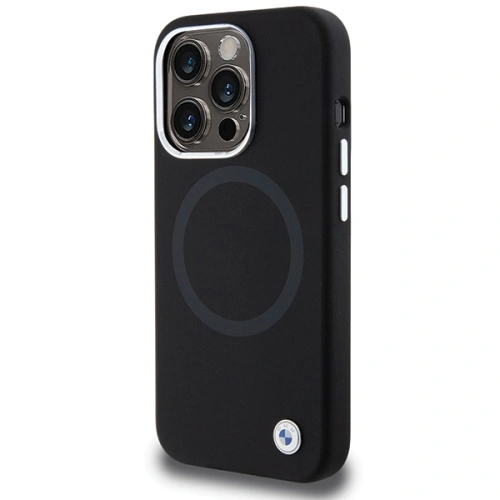 Kup Case BMW BMHMP15LSILBK2 Apple iPhone 15 Pro Signature Liquid Silicone MagSafe schwarz/black - BMW526 - {ean13} - Sklep Home Screen