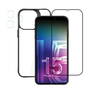 Kup Sada ochranných doplňků 3MK Comfort Set 4in1 Apple iPhone 15 Pro Max - 3MK5364 - {ean13} - Sklep Home Screen