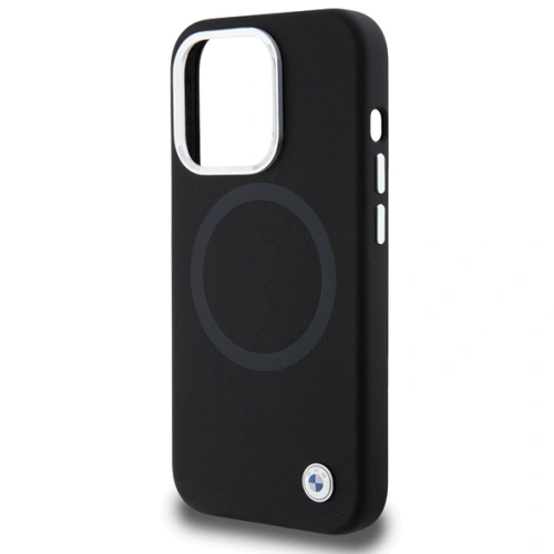 Kup Case BMW BMHMP15LSILBK2 Apple iPhone 15 Pro Signature Liquid Silicone MagSafe schwarz/black - BMW526 - {ean13} - Sklep Home Screen