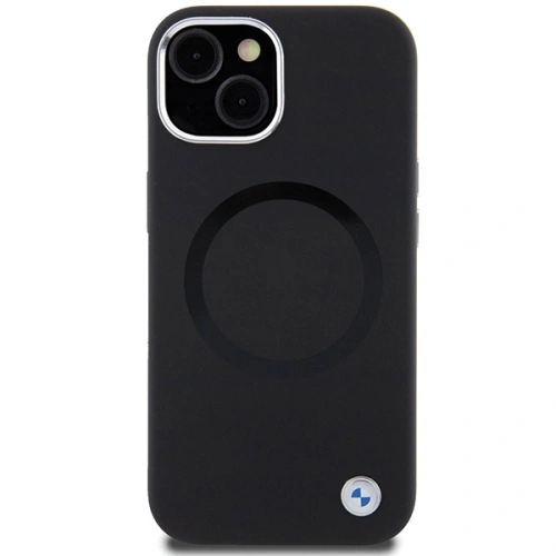 Kup Etui BMW BMHMP15MSILBK2 Apple iPhone 15 Plus / 14 Plus Signature Liquid Silicone MagSafe czarny/black - BMW527 - {ean13} - Sklep Home Screen