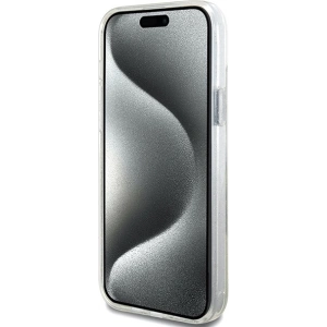 Kup Etui Guess GUHMP15MHRSGSD Apple iPhone 15 Plus / 14 Plus hardcase Ring Stand Script Glitter MagSafe przezroczysty/transparent - GUE3003 - {ean13} - Sklep Home Screen