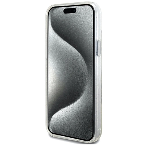 Kup Etui Guess GUHMP15MHRSGSD Apple iPhone 15 Plus / 14 Plus hardcase Ring Stand Script Glitter MagSafe przezroczysty/transparent - GUE3003 - {ean13} - Sklep Home Screen