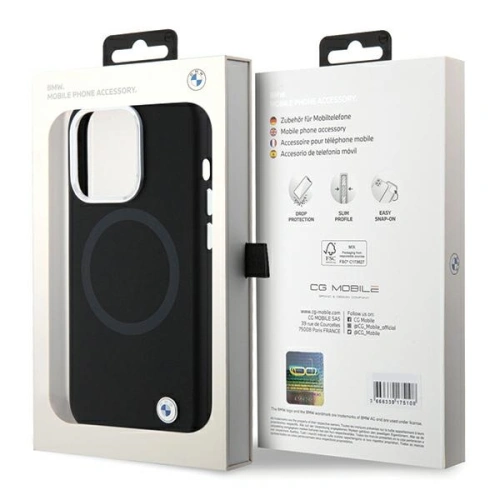 Kup Etui BMW BMHMP15LSILBK2 Apple iPhone 15 Pro Signature Liquid Silicone MagSafe černý/black - BMW526 - {ean13} - Sklep Home Screen