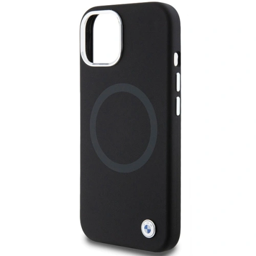 Kup Case BMW BMHMP15MSILBK2 Apple iPhone 15 Plus / 14 Plus Signature Liquid Silicone MagSafe schwarz/black - BMW527 - {ean13} - Sklep Home Screen