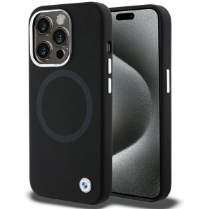 Kup Etui BMW BMHMP15XSILBK2 Apple iPhone 15 Pro Max Signature Liquid Silicone MagSafe černý/black - BMW529 - {ean13} - Sklep Home Screen