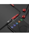 Buy Adapter Audio Baseus L41 USB-C to Mini Jack 3.5mm + USB-C Red - BSU470RED - {ean13} - Home Screen Store Europe