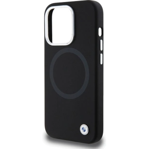 Kup Etui BMW BMHMP15XSILBK2 Apple iPhone 15 Pro Max Signature Liquid Silicone MagSafe černý/black - BMW529 - {ean13} - Sklep Home Screen