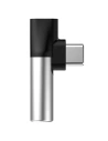 Buy Adapter Audio Baseus L41 USB-C to Mini Jack 3.5mm + USB-C Silver - BSU471SLV - {ean13} - Home Screen Store Europe