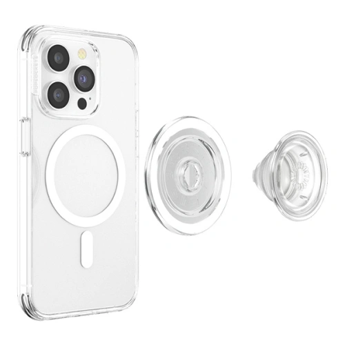 Kup Držák na telefon POPSOCKETS PopGrip MagSafe 806827 transparentní/průhledný - POP486 - {ean13} - Sklep Home Screen