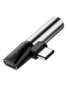 Buy Adapter Audio Baseus L41 USB-C to Mini Jack 3.5mm + USB-C Silver - BSU471SLV - {ean13} - Home Screen Store Europe