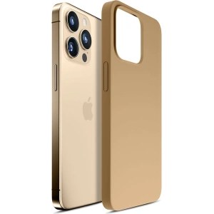 Etui 3MK Hardy Case Apple iPhone 15 Pro MagSafe ciemnozłoty/dark gold