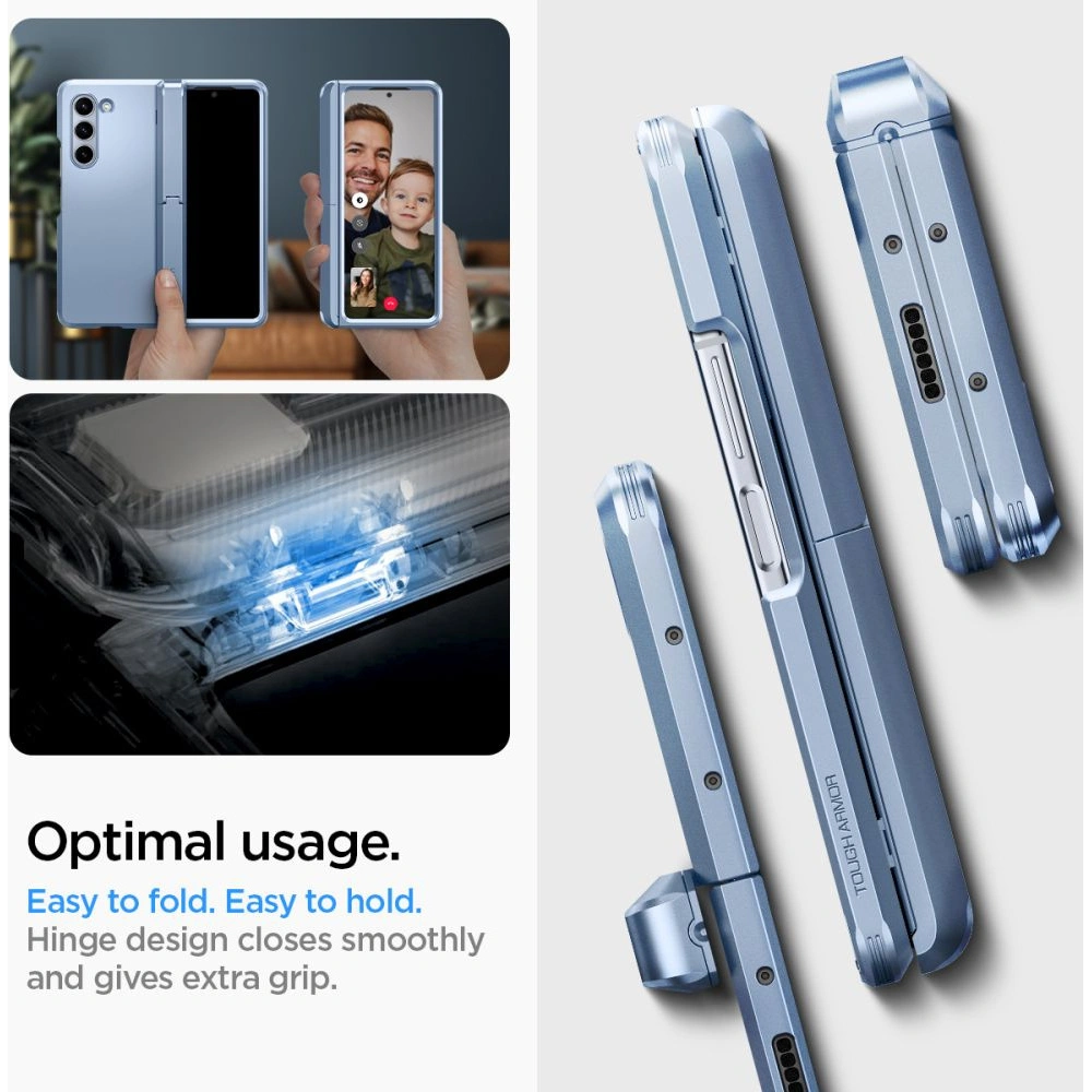 Etui Spigen Tough Armor Pro Pen Samsung Galaxy Z Fold5 Sierra Blue