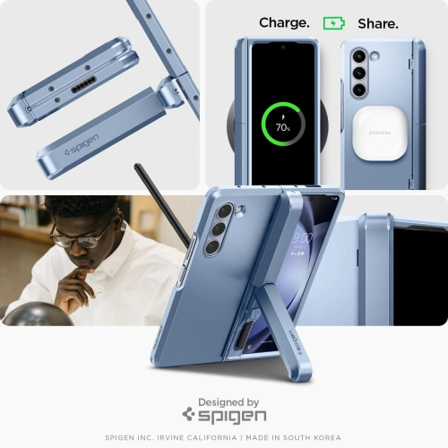 Kup Spigen Samsung Carcasă Tough Armor Pro Pen Galaxy Z Fold5 Sierra Blue - SPN3189 - {ean13} - Sklep Home Screen