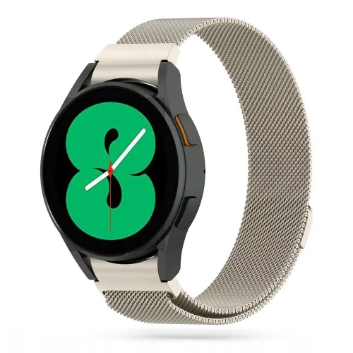 Kup Tech-Protect MilaneseBand 2 Samsung Galaxy Watch 4/5/5 Pro/6 40/42/43/44/45/46/47mm Starlight - THP2414 - {ean13} - Sklep Home Screen