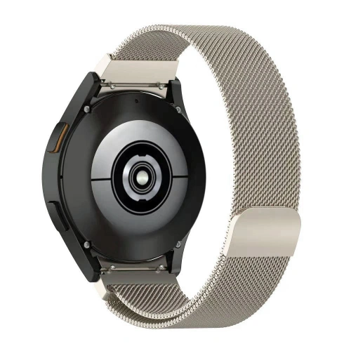 Kup Tech-Protect MilaneseBand 2 Samsung Galaxy Watch 4/5/5 Pro/6 40/42/43/44/45/46/47mm Starlight - THP2414 - {ean13} - Sklep Home Screen