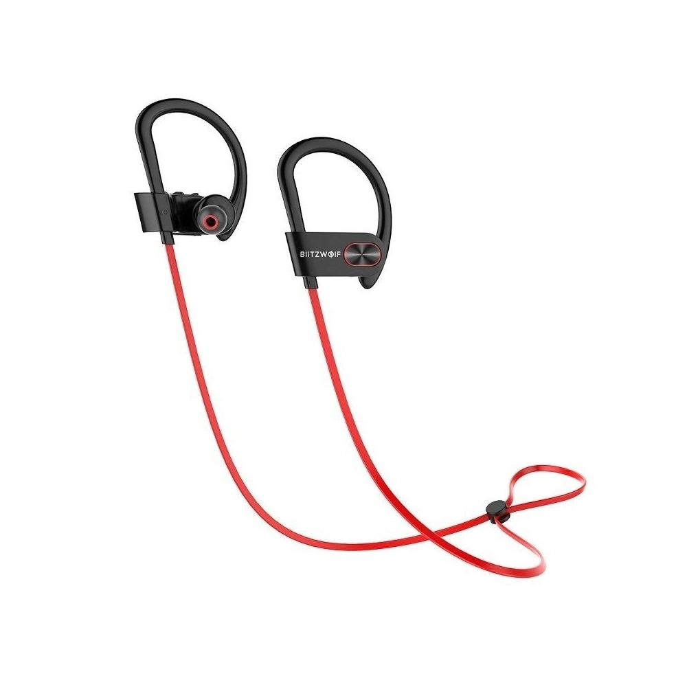 Słuchawki douszne bezprzewodowe sportowe BlitzWolf BW-BTS2 czerwone
