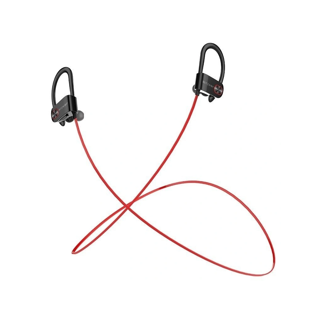 Słuchawki douszne bezprzewodowe sportowe BlitzWolf BW-BTS2 czerwone
