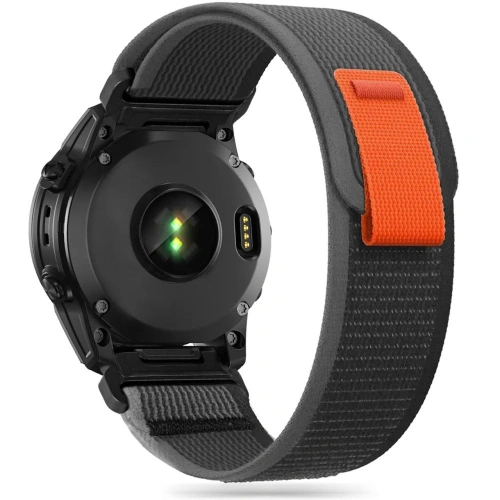 Kup Pásek Tech-Protect Nylon Garmin Fenix 3/5x/3hr/5x Plus/6x/6x Pro/7x Černá/oranžová - THP2417 - {ean13} - Sklep Home Screen