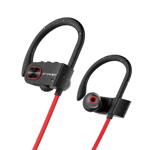 Kup Căști in-ear wireless sport BlitzWolf BW-BTS2 roșii - BLZ014RED - {ean13} - Sklep Home Screen