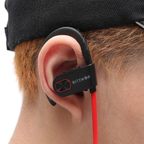 Kup Căști in-ear wireless sport BlitzWolf BW-BTS2 roșii - BLZ014RED - {ean13} - Sklep Home Screen