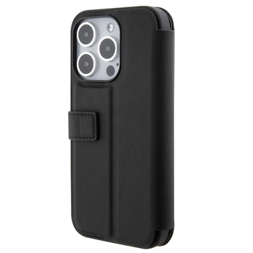 Kup Case BMW BMBKP15L22RDPK Apple iPhone 15 Pro Buchhülle Leder Texturiert & Streifen schwarz/black - BMW530 - {ean13} - Sklep Home Screen