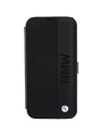 Kup BMW Apple Carcasă BMBKP15L22RDPK iPhone 15 Pro bookcase Leather Textured & Stripe negru/negru - BMW530 - {ean13} - Sklep Home Screen