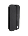 Kup BMW Apple Carcasă BMBKP15L22RDPK iPhone 15 Pro bookcase Leather Textured & Stripe negru/negru - BMW530 - {ean13} - Sklep Home Screen