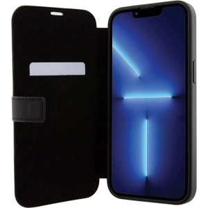 Etui BMW BMBKP15S22RDPK Apple iPhone 15 bookcase Leather Textured & Stripe czarny/black