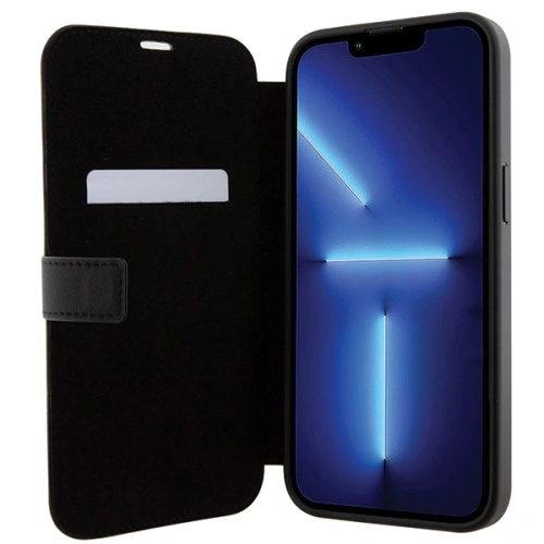 Kup Case BMW BMBKP15S22RDPK Apple iPhone 15 Buchhülle Leder Texturiert & Streifen schwarz/black - BMW531 - {ean13} - Sklep Home Screen