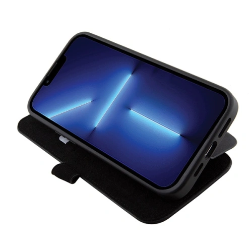 Kup Case BMW BMBKP15S22RDPK Apple iPhone 15 Buchhülle Leder Texturiert & Streifen schwarz/black - BMW531 - {ean13} - Sklep Home Screen