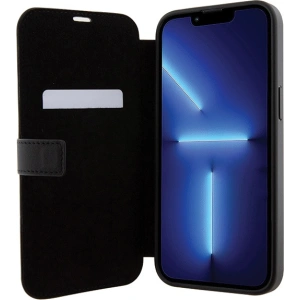 Buy BMW BMBKP15X22RDPK Apple iPhone 15 Pro Max bookcase Leather Textured & Stripe black - BMW532 - {ean13} - Home Screen Store Europe