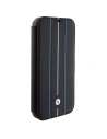 Kup Case BMW BMBKP15X22RVSK Apple iPhone 15 Pro Max Buchhülle Leder Prägung Blaue Linien schwarz/black - BMW533 - {ean13} - Sklep Home Screen