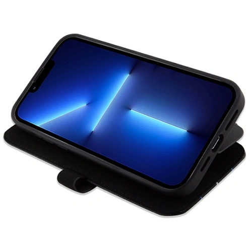 Kup Case BMW BMBKP15X22RVSK Apple iPhone 15 Pro Max Buchhülle Leder Prägung Blaue Linien schwarz/black - BMW533 - {ean13} - Sklep Home Screen