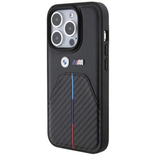 Kup Etui BMW BMHCP15L22NSTB Apple iPhone 15 Pro Stamped Tricolor Stripe černý/black - BMW534 - {ean13} - Sklep Home Screen