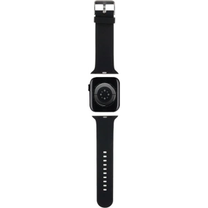 Kup Karl Lagerfeld KLAWLSLKCNK Apple Watch 4/5/6/7/SE/8/9/Ultra 44/45/49mm Armband 3D Gummi Karl&Choupette Köpfe schwarz/black - KLD1768 - {ean13} - Sklep Home Screen