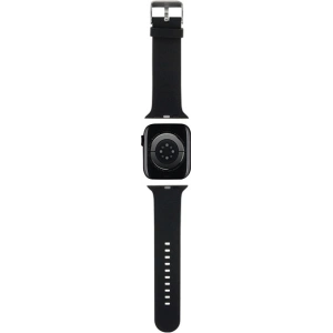 Kup Karl Lagerfeld KLAWLSLKNK Apple Watch 4/5/6/7/SE/8/9/Ultra 44/45/49mm Band 3D Gummi Karl Kopf schwarz/black - KLD1770 - {ean13} - Sklep Home Screen