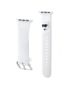 Kup Pásek Karl Lagerfeld KLAWMSLCNH Apple Watch 4/5/6/7/SE/8/9/10 40/41/42mm pásek 3D gumový Choupette Heads bílý/white - KLD1771 - {ean13} - Sklep Home Screen