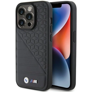 Etui BMW BMHCP15L22PMGK Apple iPhone 15 Pro hardcase Bi Pattern czarny/black
