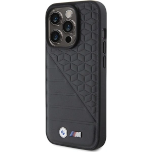 Etui BMW BMHCP15L22PMGK Apple iPhone 15 Pro hardcase Bi Pattern czarny/black
