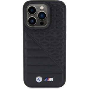 Etui BMW BMHCP15L22PMGK Apple iPhone 15 Pro hardcase Bi Pattern czarny/black