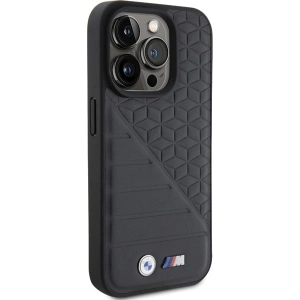 Etui BMW BMHCP15L22PMGK Apple iPhone 15 Pro hardcase Bi Pattern czarny/black