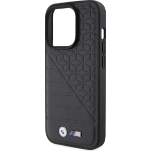 Etui BMW BMHCP15L22PMGK Apple iPhone 15 Pro hardcase Bi Pattern czarny/black