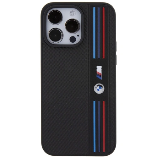 Kup BMW Apple Carcasă BMHCP15L22PPMK iPhone 15 Pro Tricolor M Collection negru/negru - BMW537 - {ean13} - Sklep Home Screen