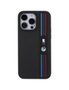 Buy BMW BMHCP15L22PPMK Apple iPhone 15 Pro Tricolor M Collection black - BMW537 - {ean13} - Home Screen Store Europe