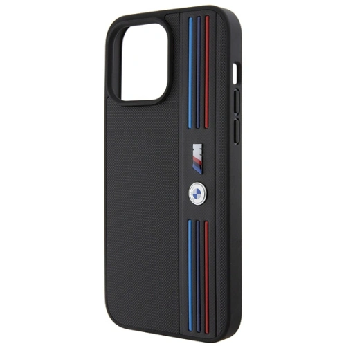Kup BMW Apple Carcasă BMHCP15L22PPMK iPhone 15 Pro Tricolor M Collection negru/negru - BMW537 - {ean13} - Sklep Home Screen