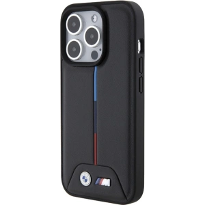 Etui BMW BMHCP15L22PVTK Apple iPhone 15 Pro hardcase Quilted Tricolor czarny/black